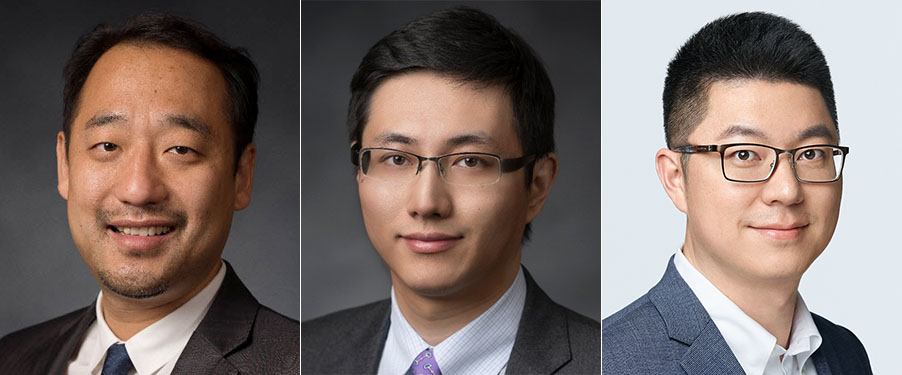 Dr. He Zhang, Jeremy Xia & Cheng Zhang